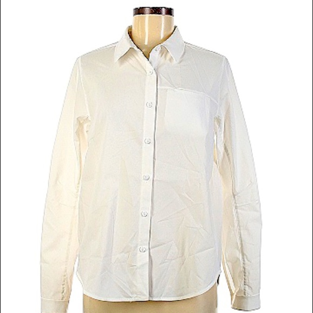 Lululemon white button-up shirt, women’s size 8